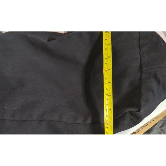 Victoria’s Secret Expandable Weekender Tote Bag Pink/Black Stripe Shoulder Strap - Picture 10 of 10